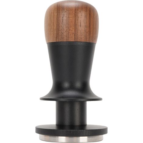 Tasseur Café 51mm de Madera de Nogal y Acero, con Retorno Sonoro para Ajuste de Presión – Ideal para Máquina Espresso Doméstica (1/5)