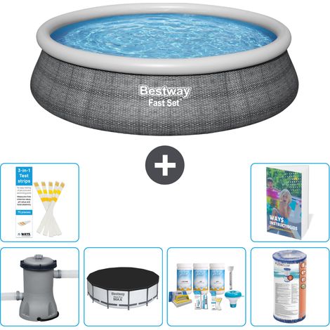 Bestway Piscina Bestway Fast Set Rotonda - 457x84 cm - 7-pezzi  S208