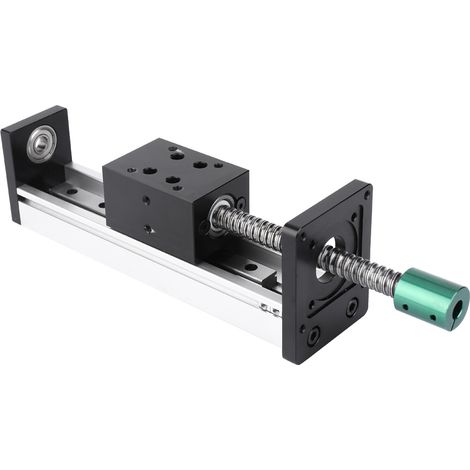 Coulisse linéaire à vis à billes, table de mouvement 400mm course utile, module de translation avec vis 1610 pour CNC (1/5)