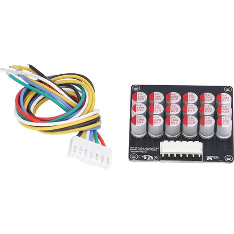 Aktiver Batterieausgleichs-Universalzellenausgleichsplatine 5A für LTO LFP LPO NCM4-6S (1/5)