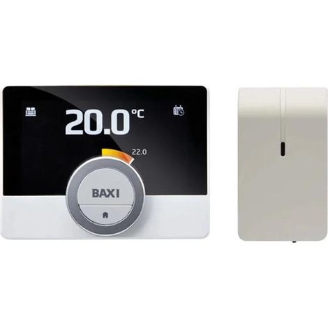 Termostato conectado baxi Mago blanco pantalla iluminada Wi-Fi