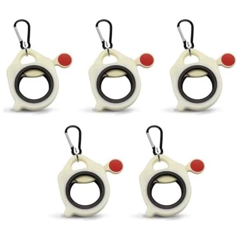 Organiseur de serre-câbles 5 pièces, support pour colliers serrage ceinture, outils 4/8/12/18 pouces, - (1/5)