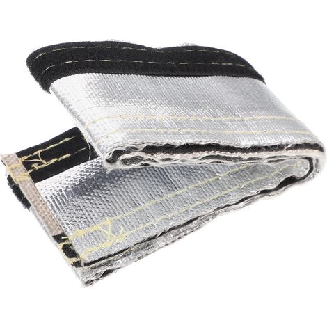 Gaine Isolante Thermique en Fibre de Verre Flexible pour Câbles et Fils D'allumage de Voiture, Facile à Installer, Protection la Chaleur (1/5)