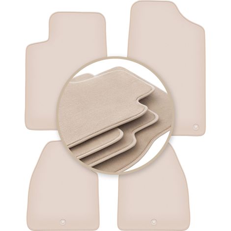 Tapis beige PREMIUM pour : Citroën C6 berline 2005-2012 (1/5)