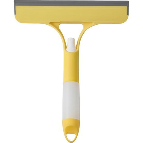 Racle à vitre avec pulvérisateur 3 en 1 brosse éponge double face nettoyage sans traces pour fenêtres voiture salle de bain (1/4)