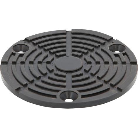 KS TOOLS 160.0597 PLATEAU EN CAOUTCHOUC 62 POUR PLATES-FORMES ÉLÉVATRICES ISOBAL/VELYEN, Ø 145 MM (1/4)