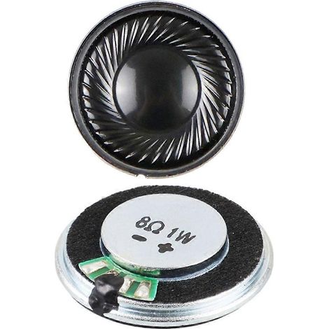 28-mm-Lautsprecher, dynamische Lautsprecher mit internen Magneten, 8 Ohm, 1 W