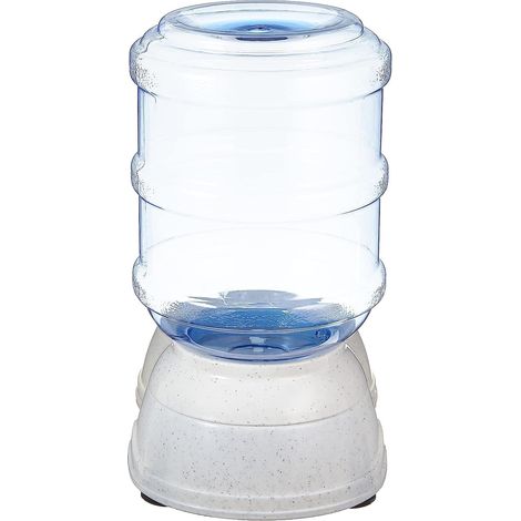 Distributeur d'Eau pour Chats/Chiens 3.8L - Fontaine Transparente Automatique, Petite Taille (1/5)