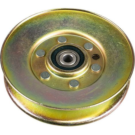 Lot 2 poulies zinguées – Adaptées Cub Cadet MTD 756-04522 – Pièce système coupe (1/5)