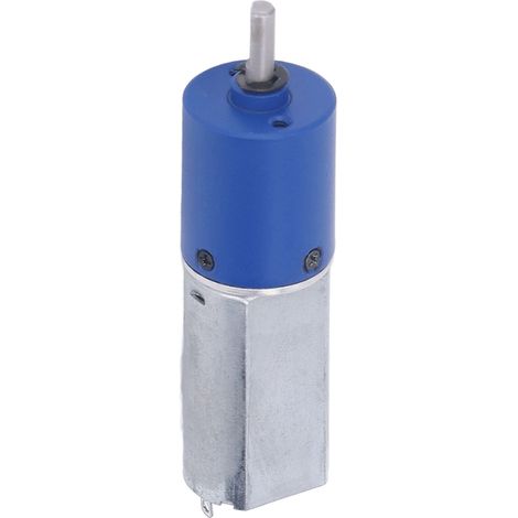 Moteur électrique à engrenages micro DC 12V, couple élevé tout métal, réducteur de vitesse 187 tr/min, arbre en D, rapport 1:22,5 (1/5)