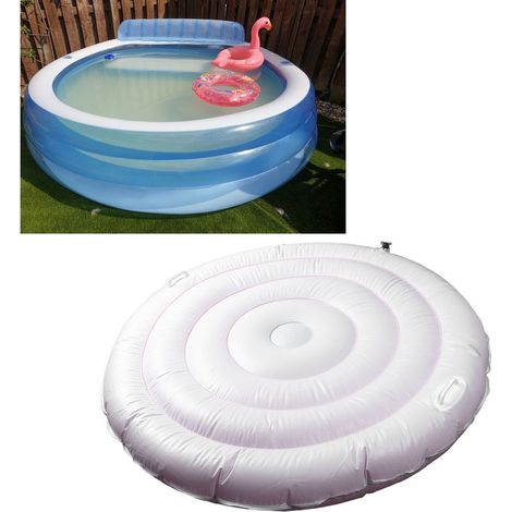 Runde Schutzhülle für aufblasbare Pools, Whirlpools und Badewannen – wasserdicht (1/5)