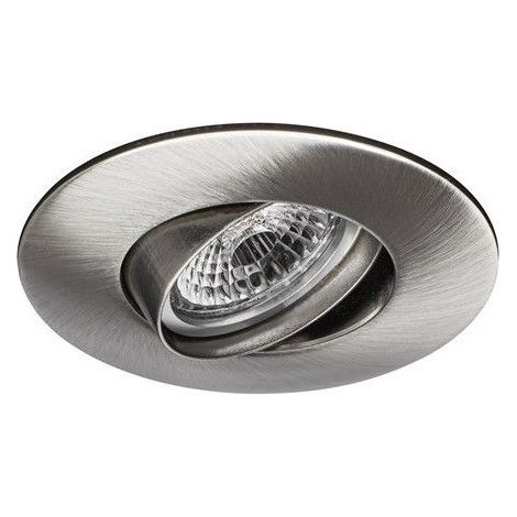 Downlight 639 GX5,3 12V 50W nickel satinato JISO 639D-12
