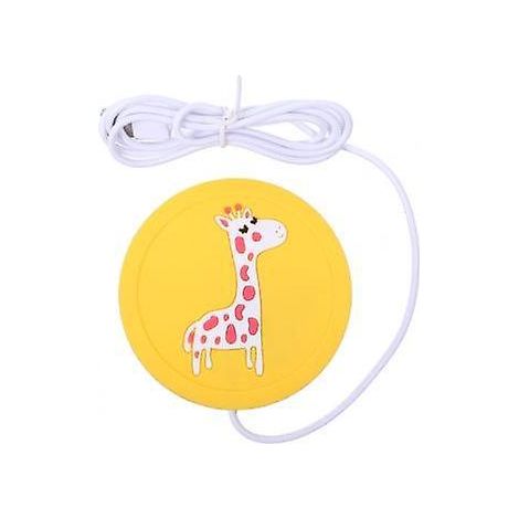 1 Ensembles De Sous-verres Chauffants Coussin Isolant Temprature Constante Usb Girafe De Bureau (1/5)