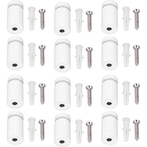 lot-de-12-vis-d-ecartement-en-acier-inoxydable-16x30mm-pour-panneaux-acrylique-et-verre-fixation-publicitaire-pour-supermarche (1/5)