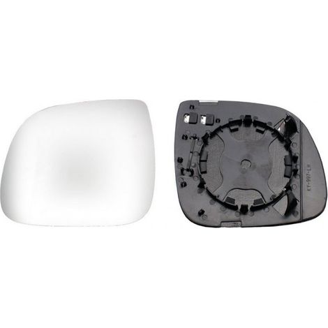 Verre de rétroviseur gauche convexe chauffant Audi Q7 2006-2009
