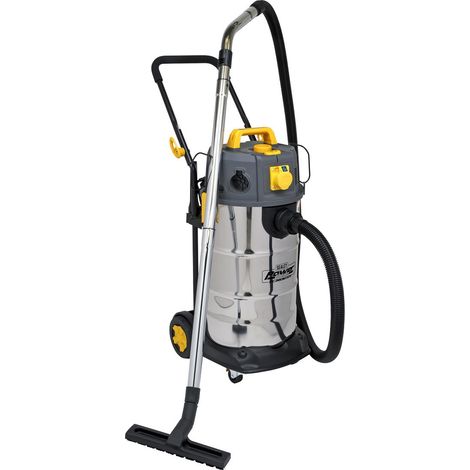 Sealey Vacuum Cleaner Industrial Dust-free Wet/Dry 38L 1100W/110V Stainless Stee (1/5)