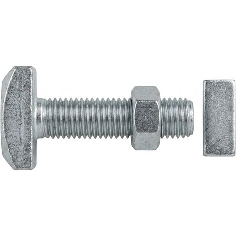 Hammerkopfschraube R 88972 Typ 72/48 M24x100 Mu 4.6 feuerverz. 10St. HALFEN 10 Stk (1/2)