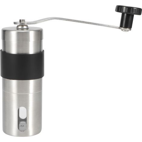 Moulin à café manuel en acier inoxydable pour grains de café, outil de cuisine domestique (1/5)
