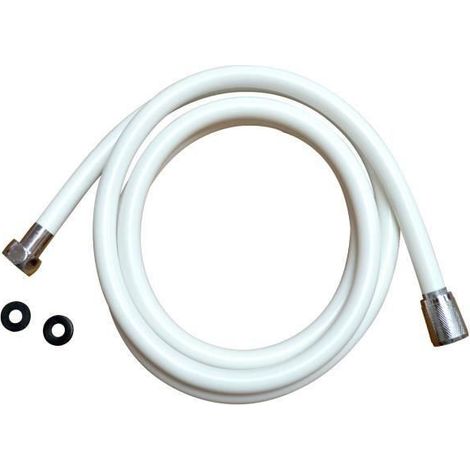 RIDDER Flexible de douche Barbados - 1,5 m - Blanc (1/3)