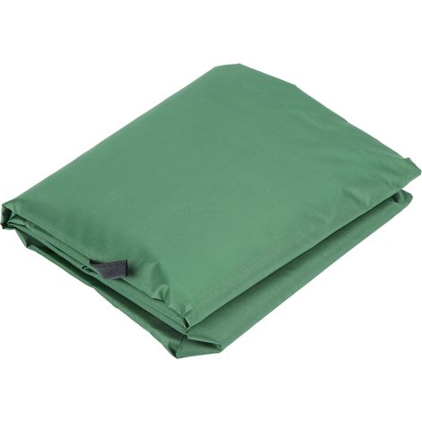 Gartenhof Outdoor Wasserdichter Polyester-Taft Dreisitzer Schaukelstuhl Hängematte Sitzkissenbezug Kissenbezug 1505010CM (Grün) (1/5)