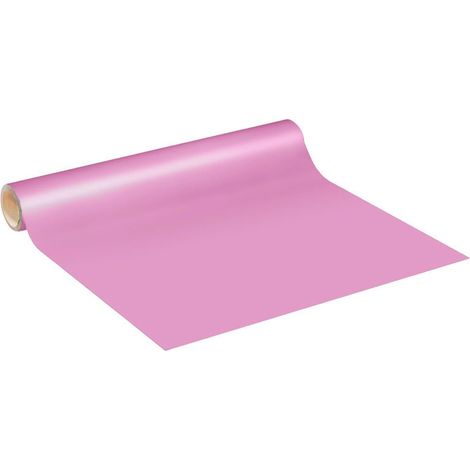 Sticker Vinyle Imperméable Cuisine Armoire Porte - Adhesif pour Meuble, Autocollant pour Meuble - Sticker Mural H60cm x L2m - Rose (1/5)