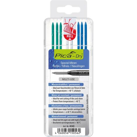 Pica 4040/sb Multicolor Wasserfeste Minen Kit