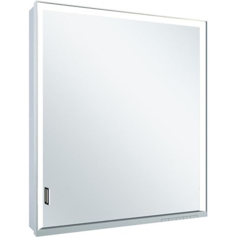 KEUCO Royal Lumos Spiegelschrank Wandvorbau 1-türig, lange Tür,