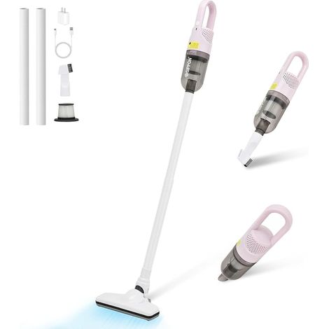 Aspirateur à Main sans Fil Mini-aspirateur Portable - Rose (1/5)
