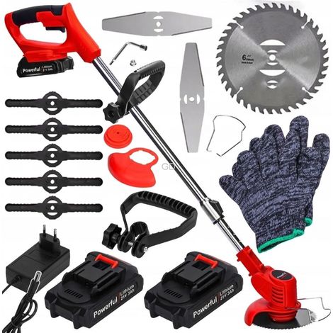 Tagliabordi elettrico senza fili 2x AKU 1000W (1/5)