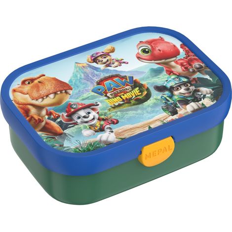 Boîte à Déjeuner Campus - Lunch Box Bento pour Enfants - Boite Repas avec Compartiment Bento - Fermeture à Clip - Sans BPA et Compatible au Lave-Vaisselle - 750 ml - Dino (1/5)