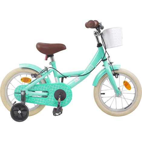 Teenpull – Kinderfahrrad 12 Zoll für 2-4 Jahre alt Meergrün (1/5)
