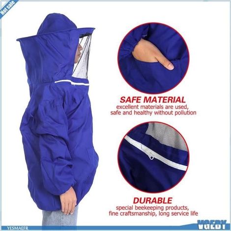 VGEBY Combinaison Apicole Professionnelle - Protection Confortable - Guêpière Apiculture (1/4)