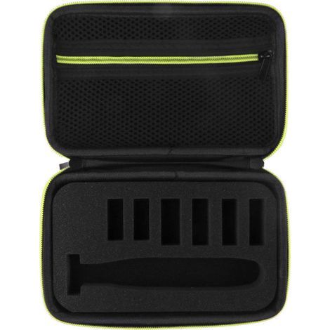Sac noir résistant aux rayures compatible avec le Philips OneBlade (1/5)