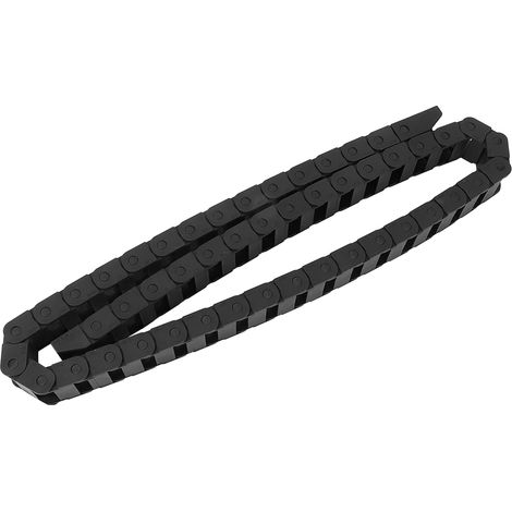 1 Meter R18 Schwarzes Nylon-Schleppkabel für 3D-Drucker und CNC-Maschinen, 10 x 20 mm (1/5)