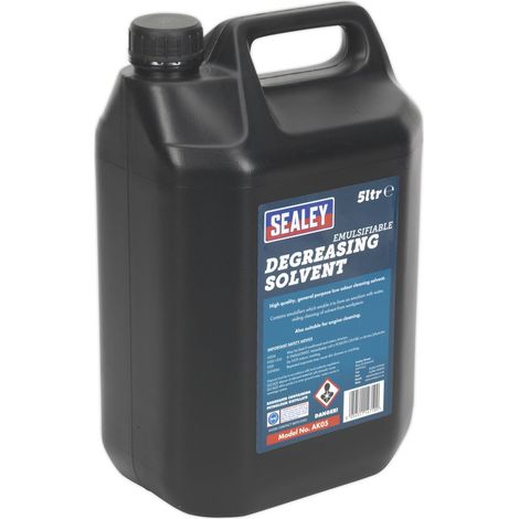 Sealey AK05 Degreasing Solvent Emulsifiable 5L