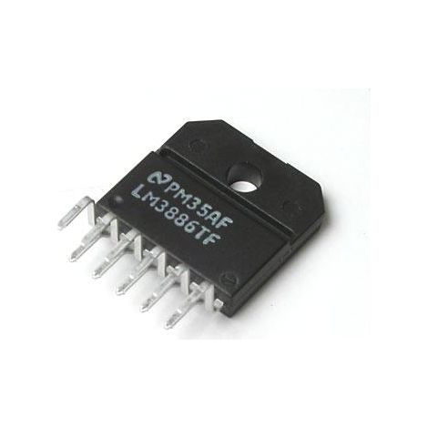 Circuito Integrado Amplificador Audio 68W  TO220  LM3886TF