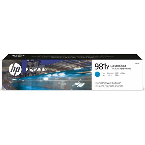 Inchiostro HP No 981Y HP981Y HP 981Y Ciano (L0R13A) (1/4)