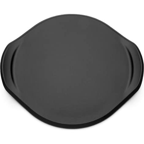 Weber 8831 Pietra per pizza in ceramica 26 cm nera (1/4)