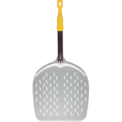 Lilly Codroipo Lione pala pizza forata alluminio anodizzato 33x70 cm