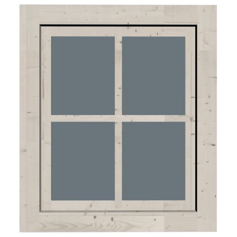 GH Dreh-Kippfenster, weiß 69x79cm,28mm