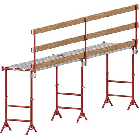 Ponteggio telescopico 1.20 a 2.20m - Lunghezza 6.00m - KITTR12/21EPX6M (1/3)