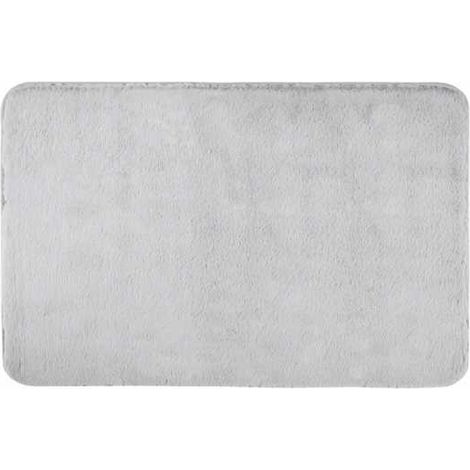 Tappetino da bagno Saravan 50x80 cm Grigio chiaro (1/5)