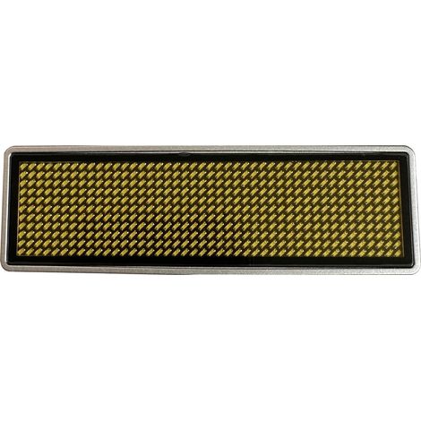 Shenzhen LeSun LED-Namensschild Orange 44 x 11 Pixel (B x H x T) 93 x 30 x 6 mm 125912 (1/2)