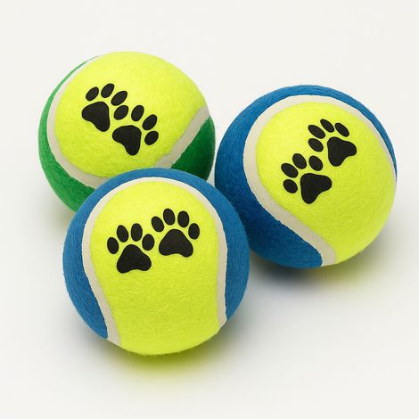 Palline per cani, giocattoli per cuccioli, massaggiagengive, 3 pezzi