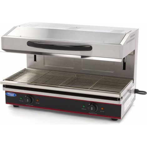 Salamandre professionnelle - 79 x 32cm - 5600W - avec élévateur - Maxima (1/5)