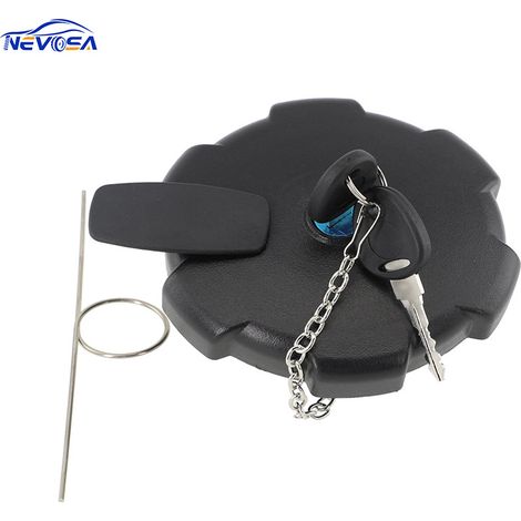 2104827 is a complete set of lockable fuel tank caps for Volvo trucks, part number 0004707905. (1/4)