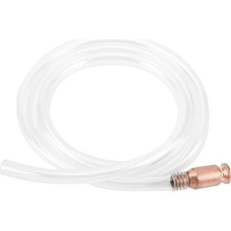 Tuyau siphon manuel anti-statique en PVC de 1,8 m pour transfert liquide, essence, eau, carburant, pompe à main
