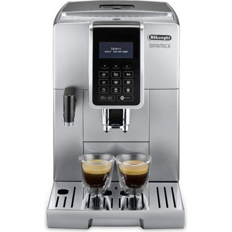 DeLonghi Macchine da caffè - Macchina da caffè automatica Dinamica, color argento ECAM350.75.S (1/5)