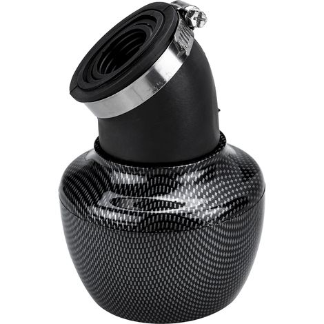 28mm-48mm 45° Adjustable Air Filter For Honda Suzuki Kawasaki Yamaha Ducati KTM Carbon Fiber (1/4)