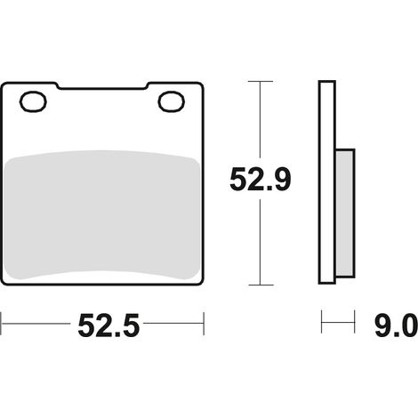 Pastillas de freno TRW ZF KH63 sinterizadas para calle Kawasaki ZX7R 96-02, ZXR 750 89-95, ZRX 1100 / 1200 96-04, ZX12R / ZZR 1200 00-06, traseras.